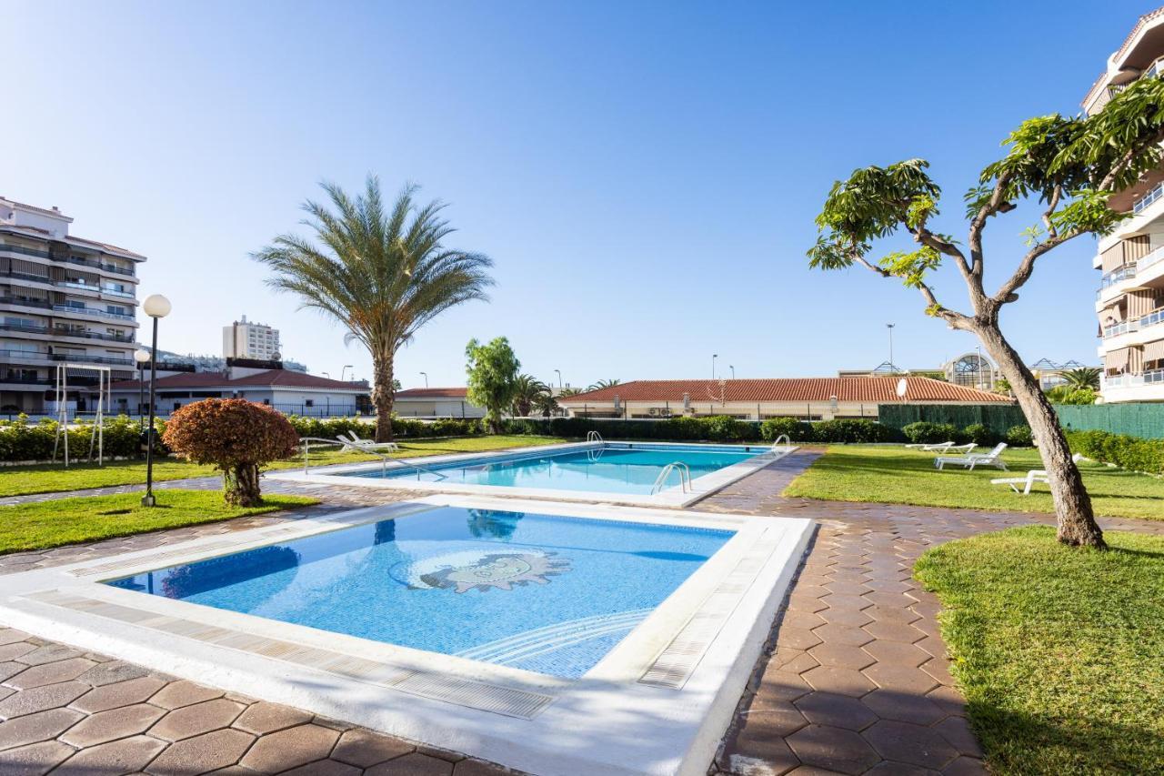 Ferienwohnung Spectacular Sea View Penthouse Los Cristianos  Exterior foto