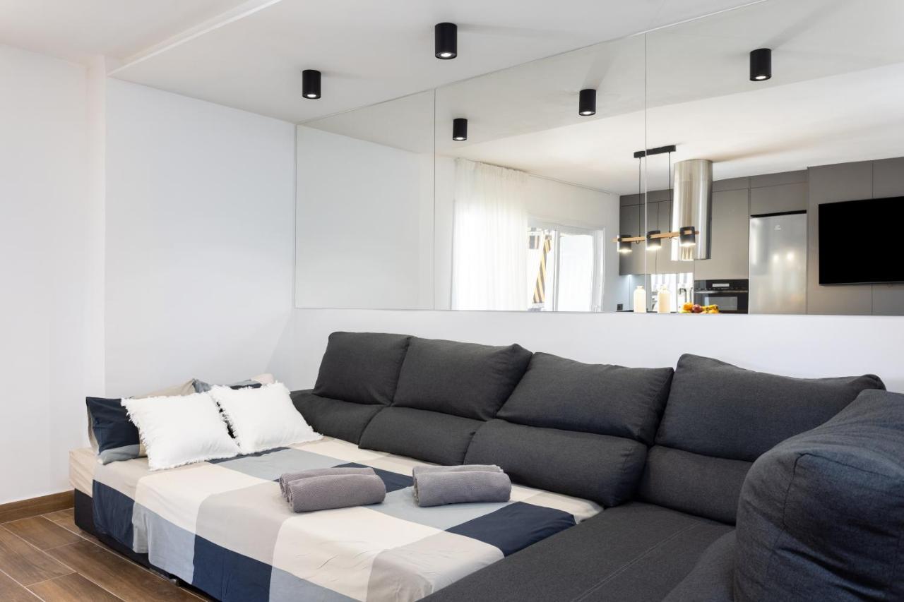 Ferienwohnung Spectacular Sea View Penthouse Los Cristianos  Exterior foto